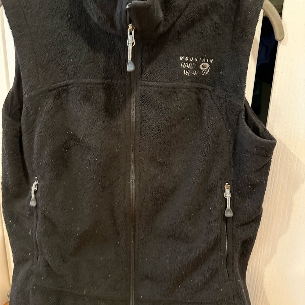 Mountain Hardwear Black Fleece Jacket size small